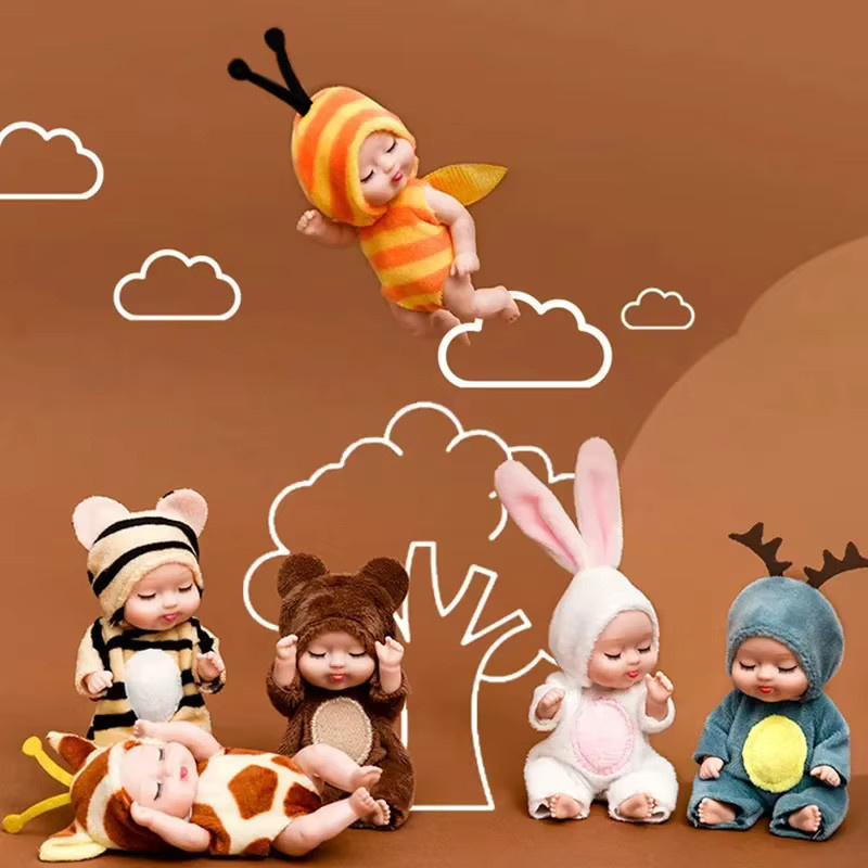 MYGVN Reborn Puppen Set mit Kleidung und Zubehör, bunte Prinzessin Baby Puppen für Kinder - Bild 2