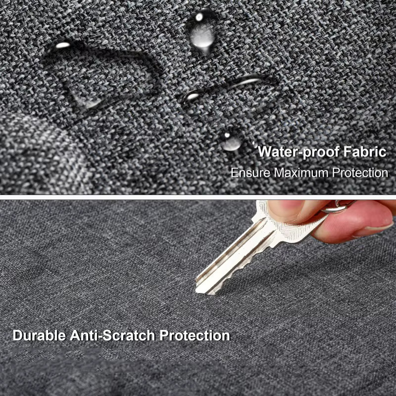 DIXSG Aufbewahrungstasche für Meta Quest 3, Quest 3S und Vision Pro, kratzfeste Tragetasche in Schwarz und Grau - Bild 4