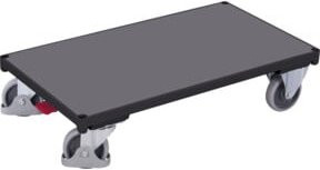 VarioFit Plattformwagen aus Stahl in Anthrazitgrau RAL 7016 - Bild 1