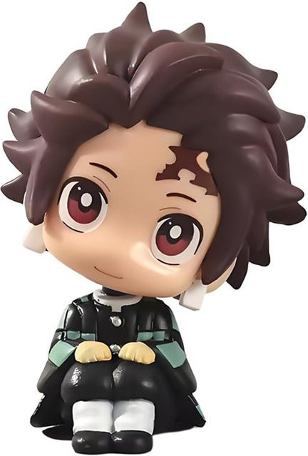 Fashnics Demon Slayer Kamado Tanjirou Kamado Nezuko Action-Charakter-Modell Puppe - Bild 1
