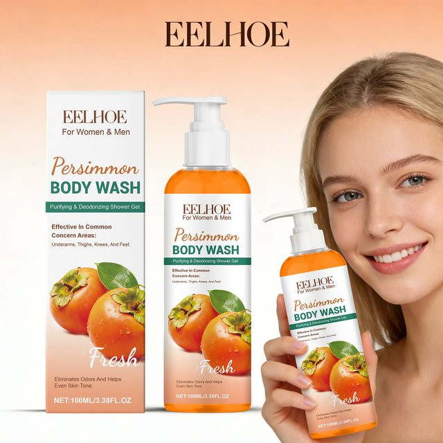 eelhoe Persimmon Body Wash Duschgel, 100 ml, Unisex - Bild 1