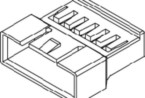 Molex Stiftgehäuse-Kabel 351840400 in Beige - Bild 1