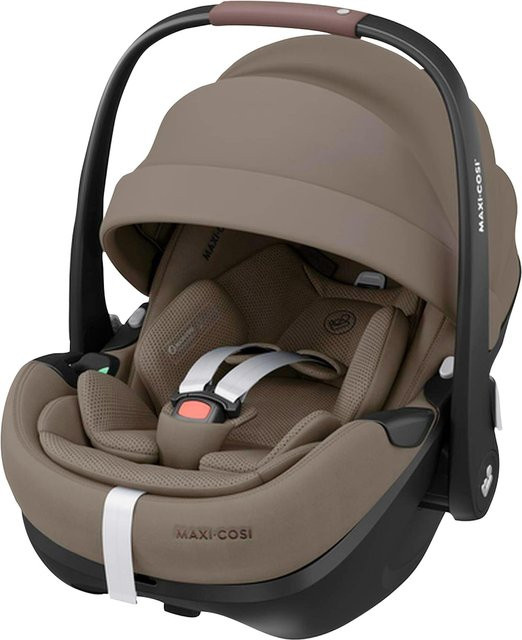 Maxi-Cosi 3-in-1 Family Bundle Truffle: Pearl 360 Pro Kindersitz, Pebble 360 Pro Babyschale und Family Fix 360 Pro Basisstation mit Isofix und 360-Grad-Drehfunktion - Bild 1