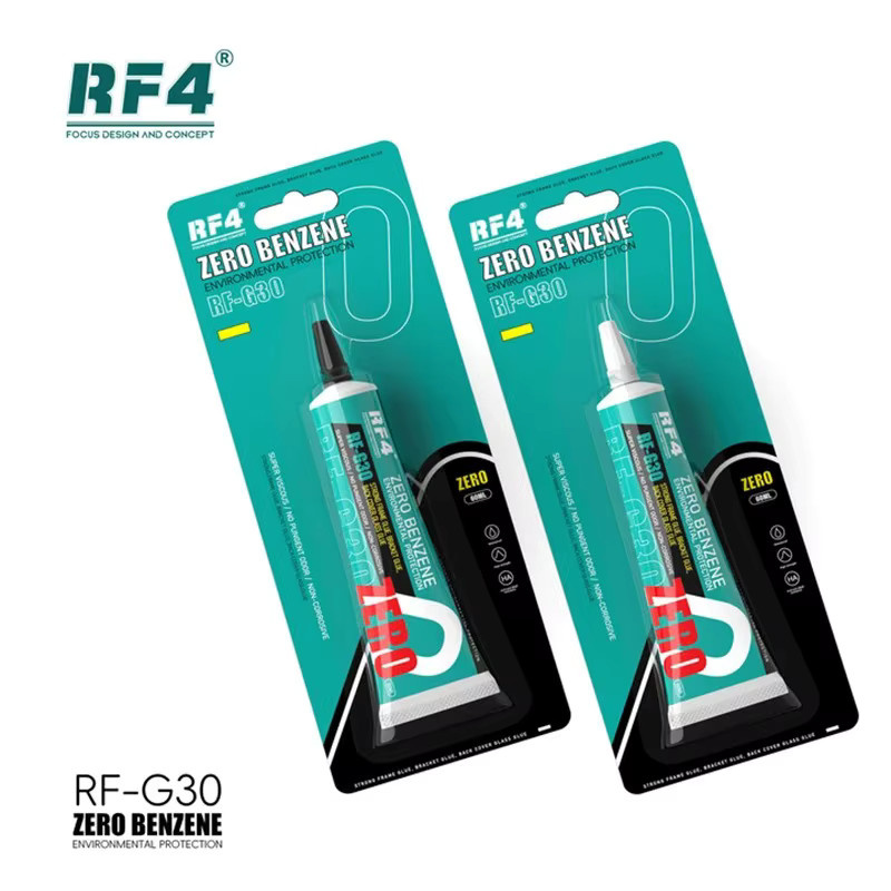 RF4 RF-G30 Nano Rahmen Kleber Universal Kontaktkleber für Glas und Kunststoff mit Präzisionsapplikator, Transparent, 60 ml - Bild 4