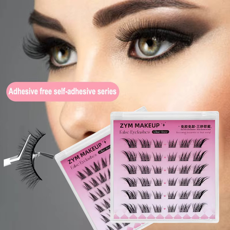HNKMP Selbstklebende Cluster-Wimpern, DIY-Wimpernverlängerung - Bild 3