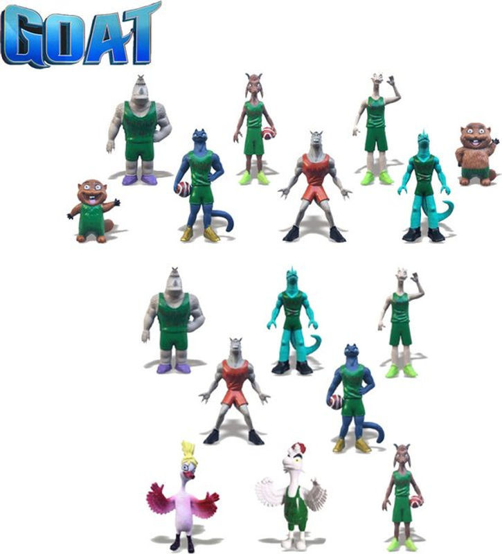 Bandai GOAT Basketball-Figur Sammlermodell aus Kunststoff, mehrfarbig - Bild 1