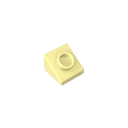 Gobricks GDS-90254 DIY-Lernbausteine für Kinder, geneigte Ebene mit gepunkteten Ziegeln in Weiß - Bild 1