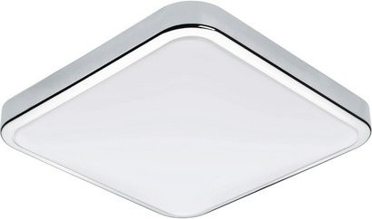 Eglo Wand- und Deckenleuchte MANILVA 1 in Silberfarben aus Stahl mit LED und 3000K - Bild 1