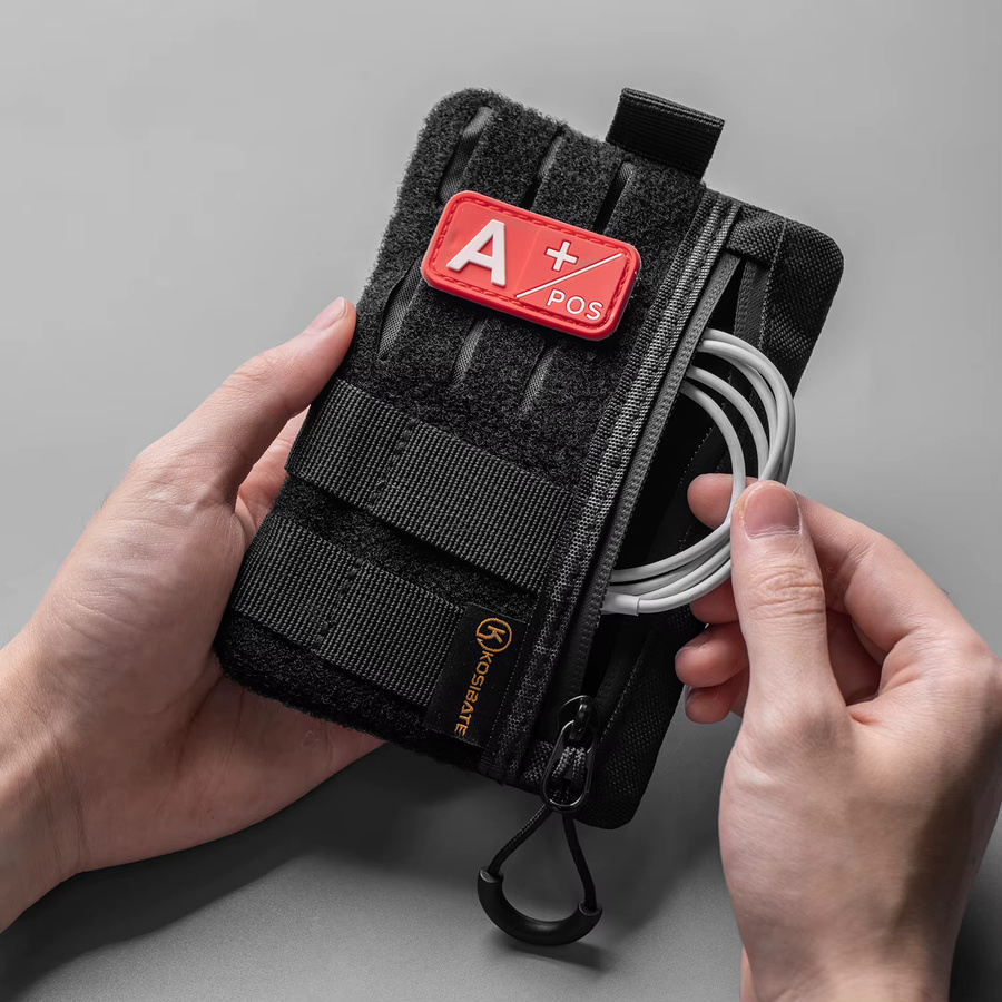 EDC Taschenorganizer Mini-Werkzeugtasche für den täglichen Gebrauch in Schwarz oder Grün - Bild 2