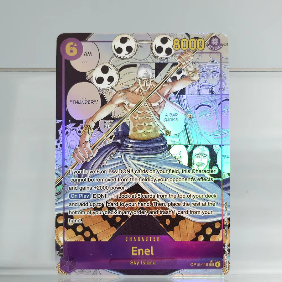 Bandai One Piece Enel SEC OP15-118 Anime-Karten, Englisch, Einzelfigur - Bild 2