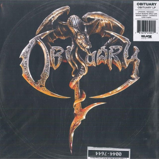 Obituary LP Schallplatte Obituary RR7370 Relapse Records 2021 US Rock Metal in Grau - Bild 1