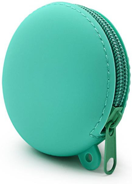 Weft Mini runde Silikon-Münzbörse, blue, Damen - Bild 1