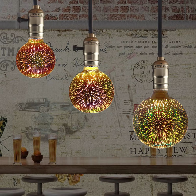 PARKSON LED Edison Vintage Glühbirne E27 in Mehrfarbig RGB für Wohnzimmer und Weihnachtsdekoration - Bild 5