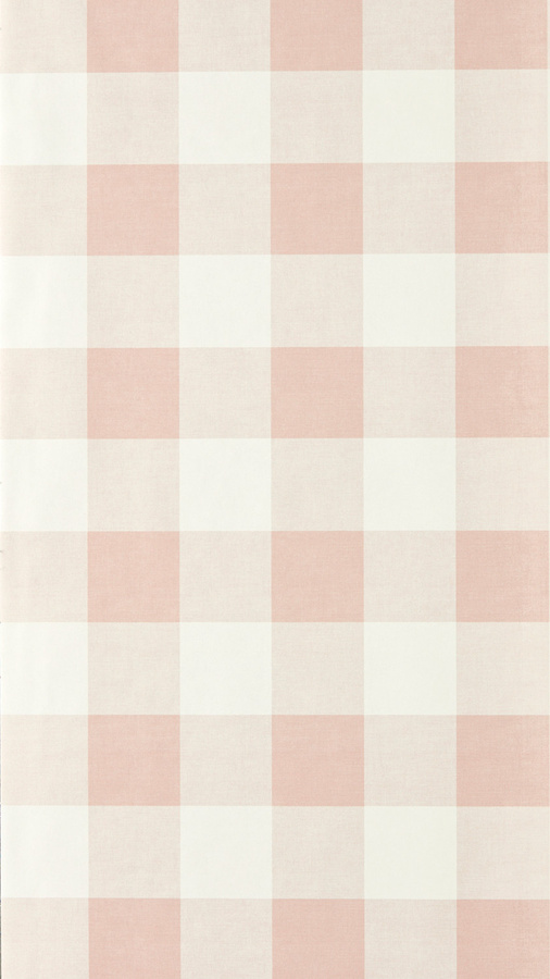 Scion Tapete Central Check in Blush Pink modern mit Karomuster aus Vlies - Bild 1