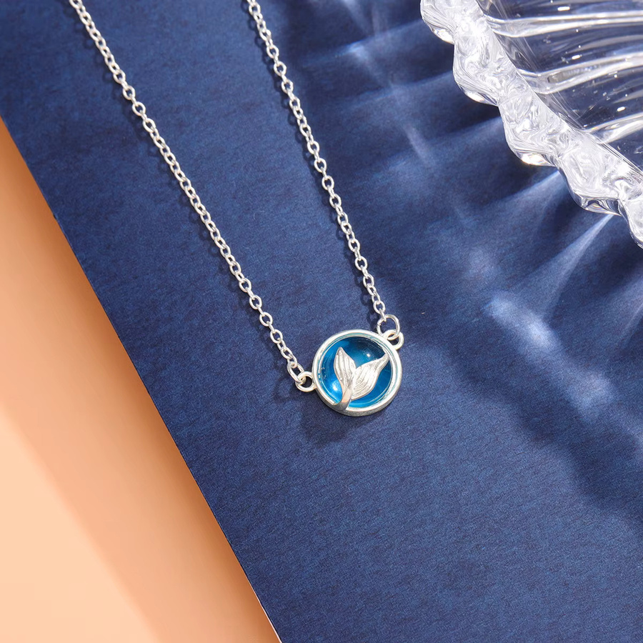 GaGa-Duck Halskette, 925 Silber, Kristall - Bild 3