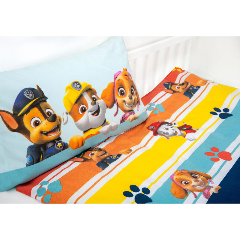 Herding Paw Patrol Flanell Wende-Bettwäsche für Kinder, Mehrfarbig, B/T/H: 135 x 200 cm und 40 x 60 cm - Bild 3