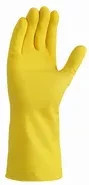 teXXor Gummihandschuhe aus Naturlatex in Gelb - Bild 1