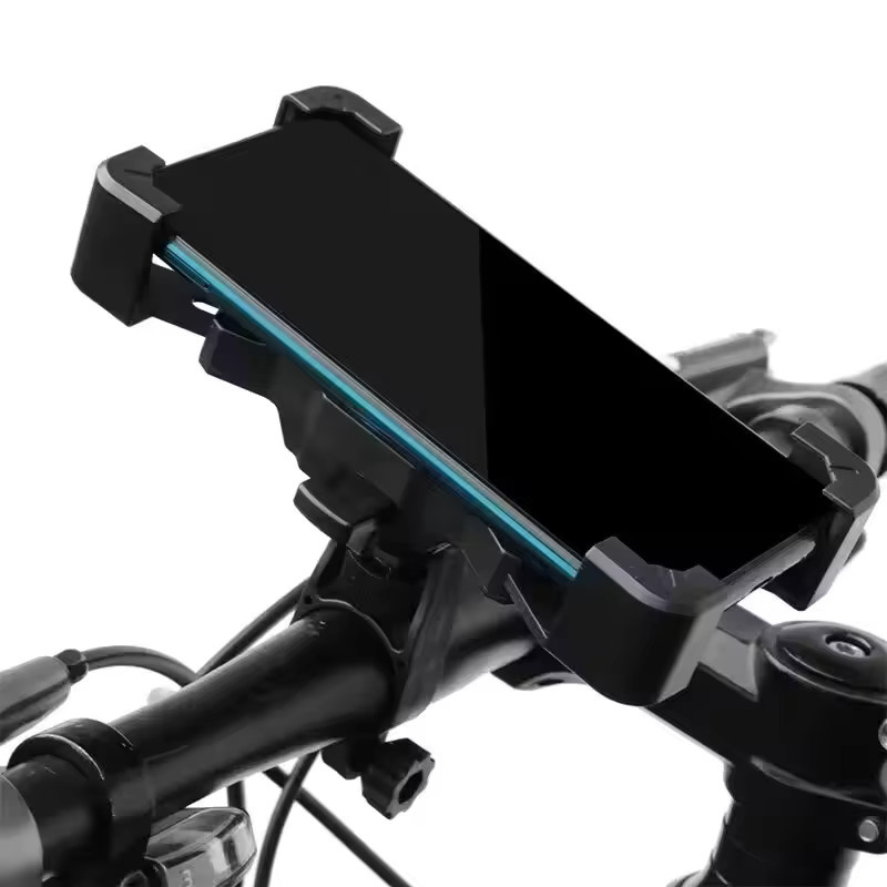 360 Grad drehbare Telefonhalterung für Motorrad und Fahrrad in Schwarz - Bild 4