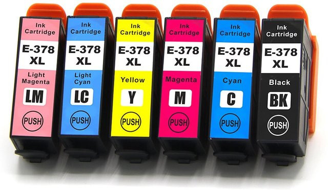 Einkshop kompatible Tintenpatrone 378XL T378XL für Epson XP-8500, XP-8505, XP-8600, XP-8605, XP-8700 und XP-1500 Drucker - Bild 1