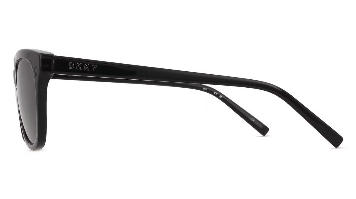 DKNY DK502S Sonnenbrille Butterfly, Vollrand, Metall, Schwarz, Damen - Bild 1