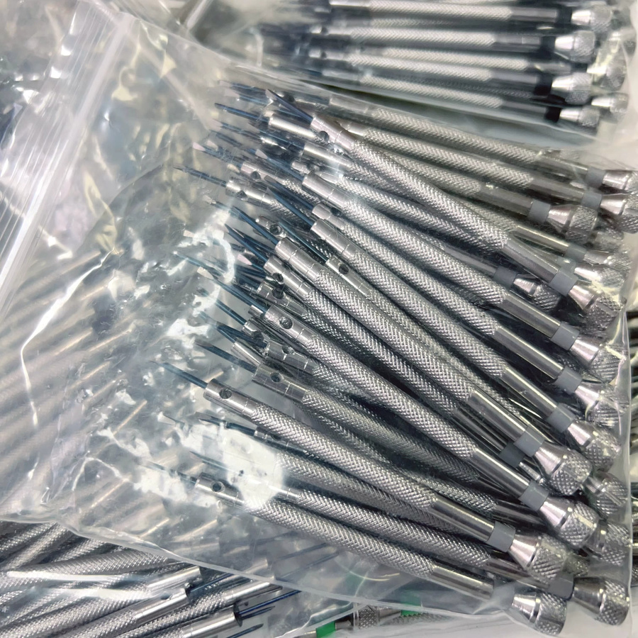 RACDONA Uhrmacherwerkzeug Set mit 20 Stück Flach- und Kreuzschlitz-Schraubendrehern von 0,6mm bis 2,0mm - Bild 2