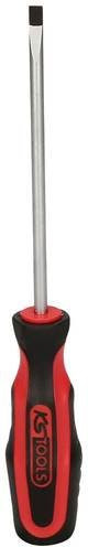 KS Tools ERGOTORQUEplus Schlitz-Schraubendreher DIN 5265, 4,5 mm Breite, 180 mm Länge, rot - Bild 1