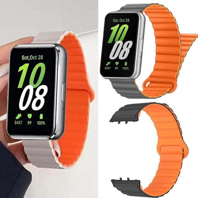 jansin Uhrenarmband Silikon, Samsung Galaxy Fit 3, Unisex - Bild 1