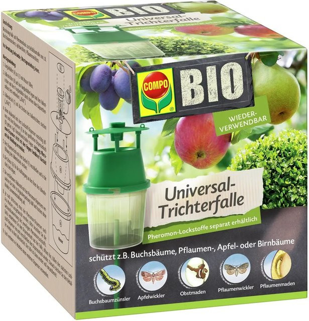 Compo BIO Universal-Trichterfalle aus transparentem Kunststoff, 1 Stück - Bild 1