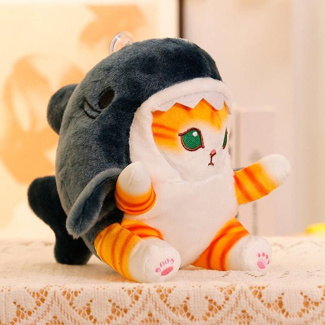 Yiran toy Hai-Katze Plüschtier, Schlüsselanhänger, Bunt / Mehrfarbig - Bild 1