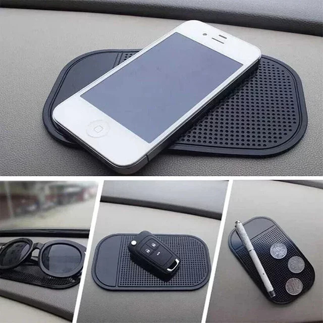 Anti-Slip Dashboard Matte für das Auto in Schwarz zur Halterung von Telefon, Sonnenbrille oder GPS - Bild 1