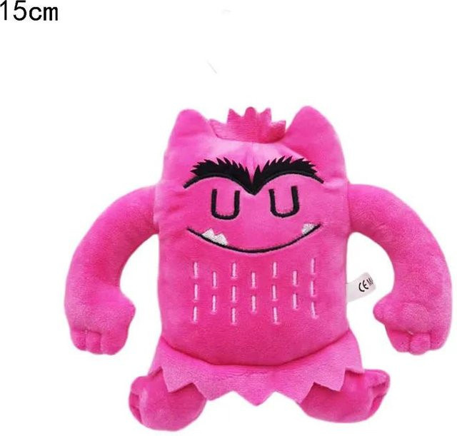 BC Pet Supplies Die Farbe Monster Plüsch Puppe, 6-teiliges Set, 15cm, ab 14 Jahren - Bild 1