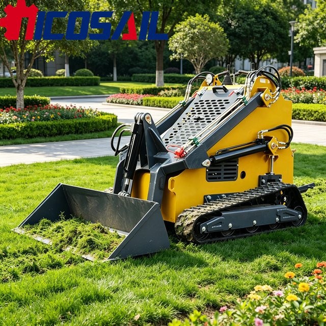Nicosail Mini-Kompaktlader mit CE- und EPA-Zertifizierung für Landwirtschaft, Bau und Landschaftsbau - Bild 1