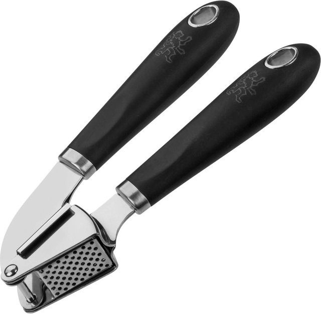 Stanley Rogers Knoblauchpresse Pride aus Edelstahl in Silber und Schwarz, Höhe: 19 cm - Bild 1