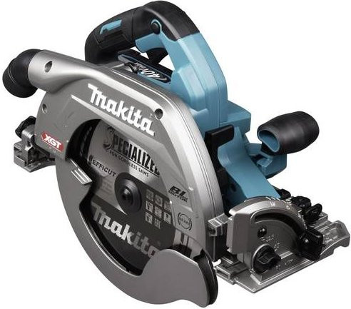 Makita Akku-Handkreissäge HS009GT201 XGT 40V mit 2 Akkus à 5,0 Ah und Ladegerät im Transportkoffer - Bild 2