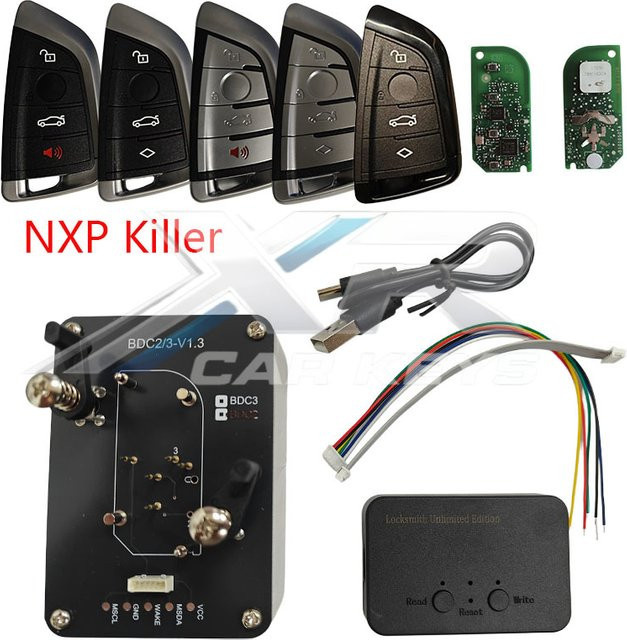 NXP Killer Adapter N5F-ID21A Original PCB ID49 434MHz Proximity Koreanische Version für BMW G-Serie 3 5 6 7 X3 X5 X7 in Schwarz - Bild 1