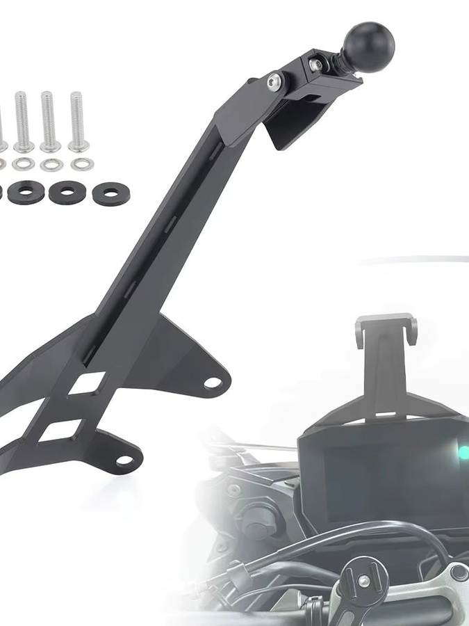 XITOMER Motorrad Handy GPS Halterung für Suzuki GSX-S1000 GT Plus/GT (2022-2026) in Schwarz - Bild 6