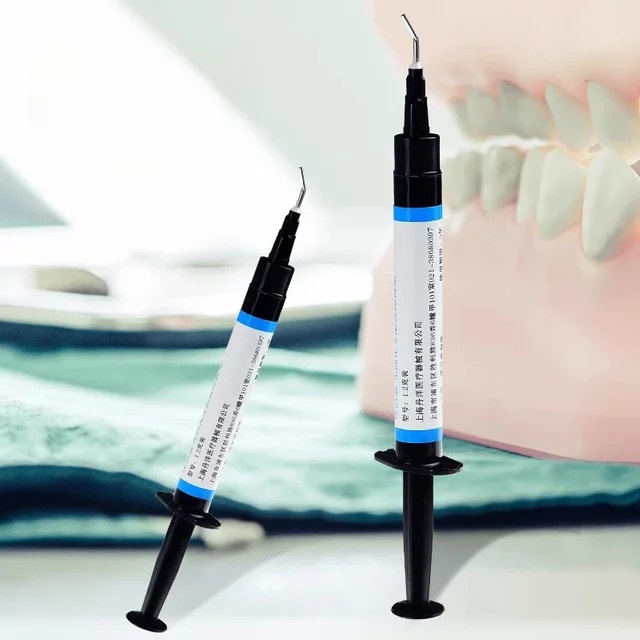 DENTYA Zahnfleisch Schutz Mundpflege Dichtung Gel, Blau, 1,5/3,0 ml - Bild 1