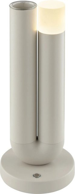 Brilliant LED Tischleuchte Sayu mit Vase in Beige, dimmbar und wiederaufladbar - Bild 1