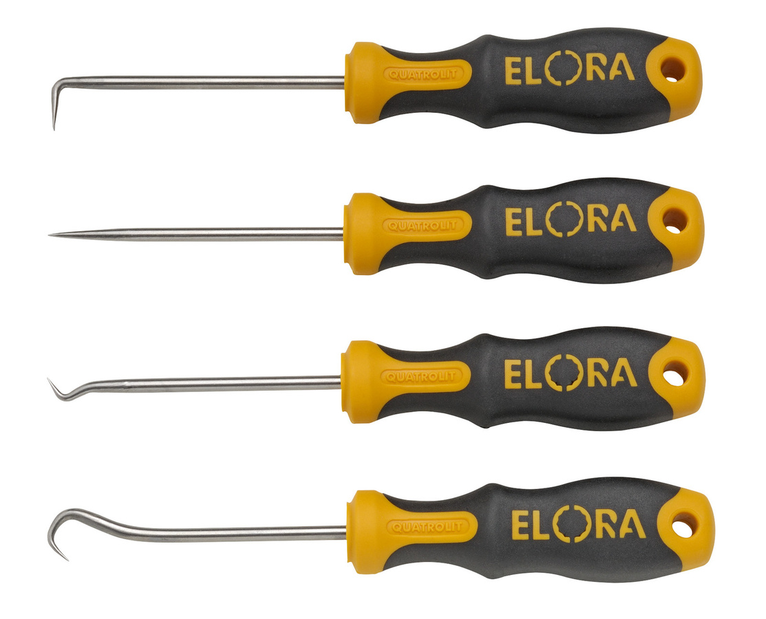 Elora Mini-Hakensatz, 4-teilig, multicolour, ELORA-590-S - Bild 1