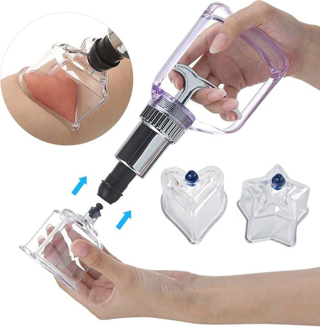 Stern Massageglas Schröpfgerät für Körper, Unisex - Bild 1