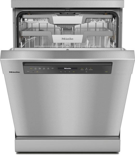 Miele Geschirrspüler G 7600 SC AutoDos Stand-Geschirrspüler, Breite: 60 cm, Farbe: Silber/CleanSteel - Bild 1