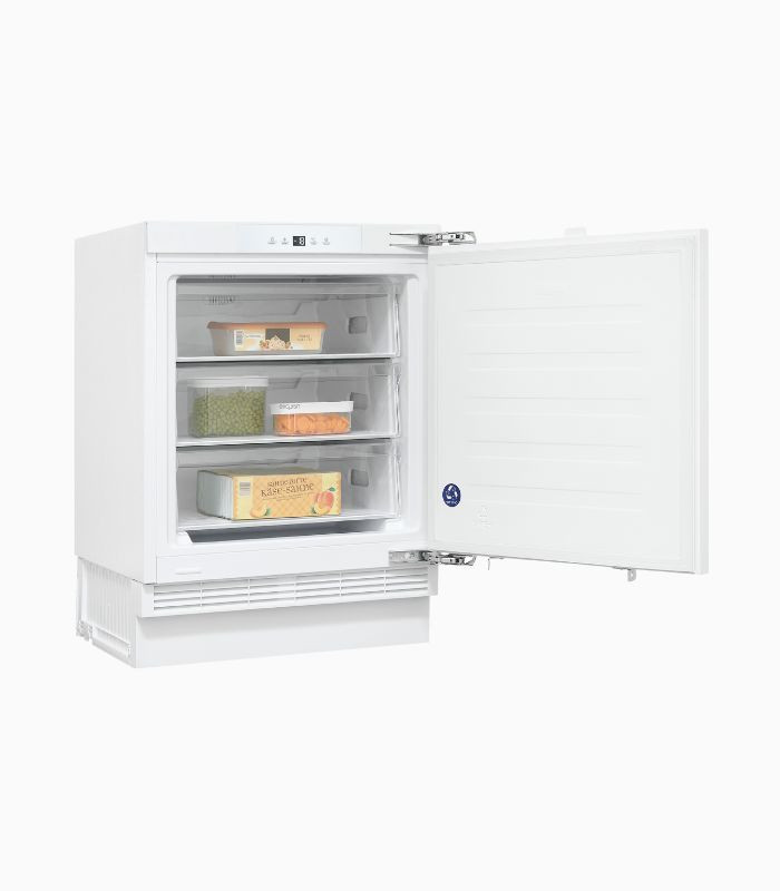 Exquisit UGS105-FE-010E Unterbau Gefrierschrank, Weiß, B/T/H: 59,5 x 60,0 x 82,3 cm - Bild 1