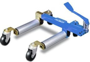 Aerotec AMHB 455 Motorrad-Hebebühne aus Aluminium in Blau - Bild 1