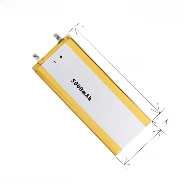 Lanzhd LiPo Lithium-Polymer Akku 3,7V 5000mAh in Gelb für medizinische Geräte, Videospiele, Powerbanks, Laptops und GPS - Bild 1