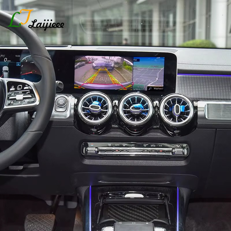 LJLAIJIEEE Rückfahrkamera-Kit mit HD-Bildschirm und Nachtsicht für Mercedes Benz GLA H247 und GLB X247, Schwarz - Bild 4