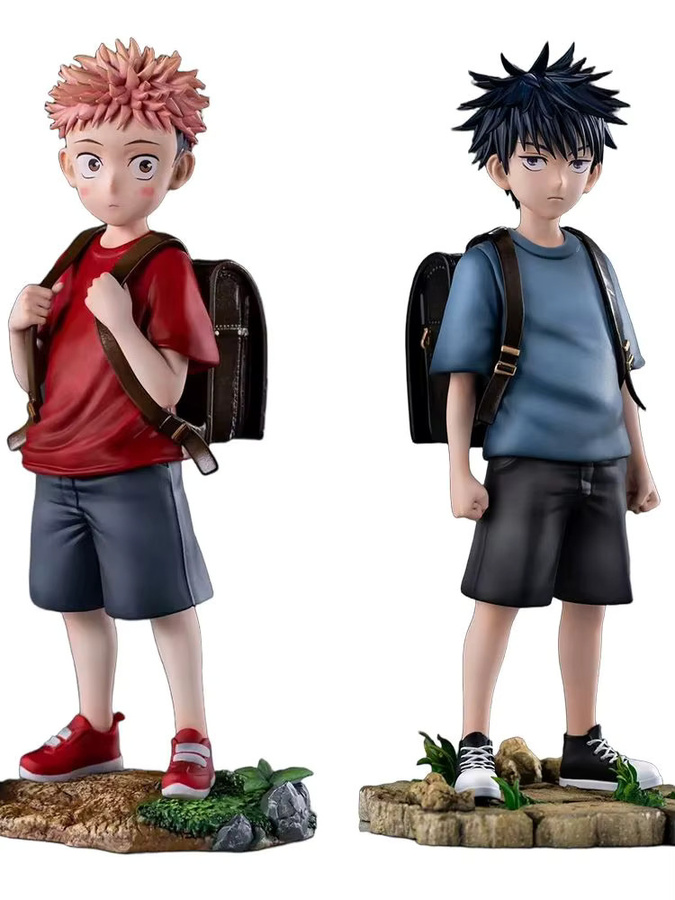 Bandai Jujutsu Kaisen Itadori Yuji Fushiguro Megumi, Anime Figur, Kunststoff, Bunt / Mehrfarbig - Bild 5