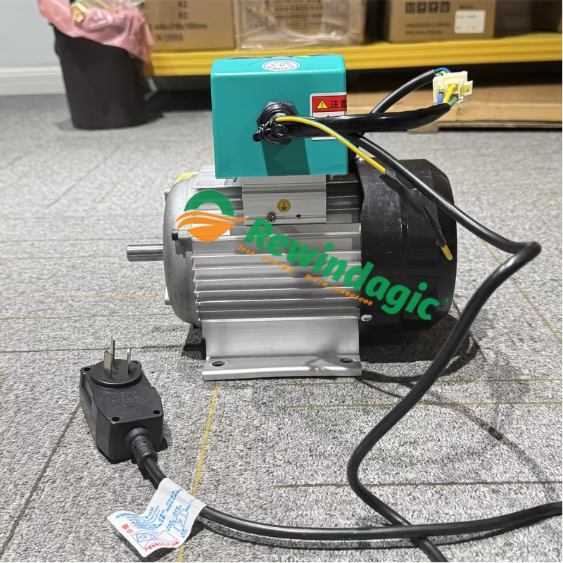 Rewindagic AC Permanentmagnet-Generatorsatz mit 220 V Motor und 7-Gang-Einstellung für 10 kW bis 50 kW Stromsysteme - Bild 2