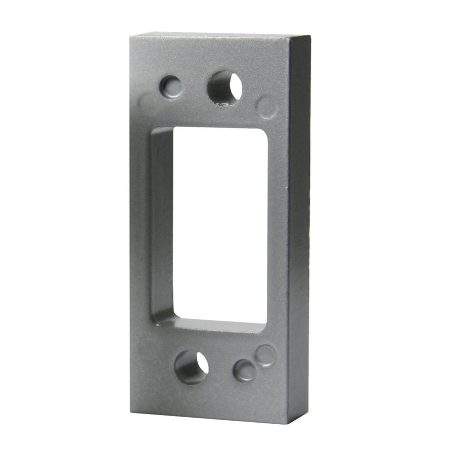 BASI Zusatz-Distanzplatte Silber Stärke 2 mm für PR 800/900 - Bild 2