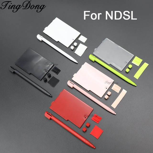 TingDong 2er-Set für NDS Lite: Batterieabdeckung mit staubdichten Gummistopfen und Stylus-Stift - Bild 1