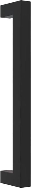 20er Set vidaXL Möbelgriffe aus Edelstahl in Schwarz Matt, Länge: 160 mm - Bild 1